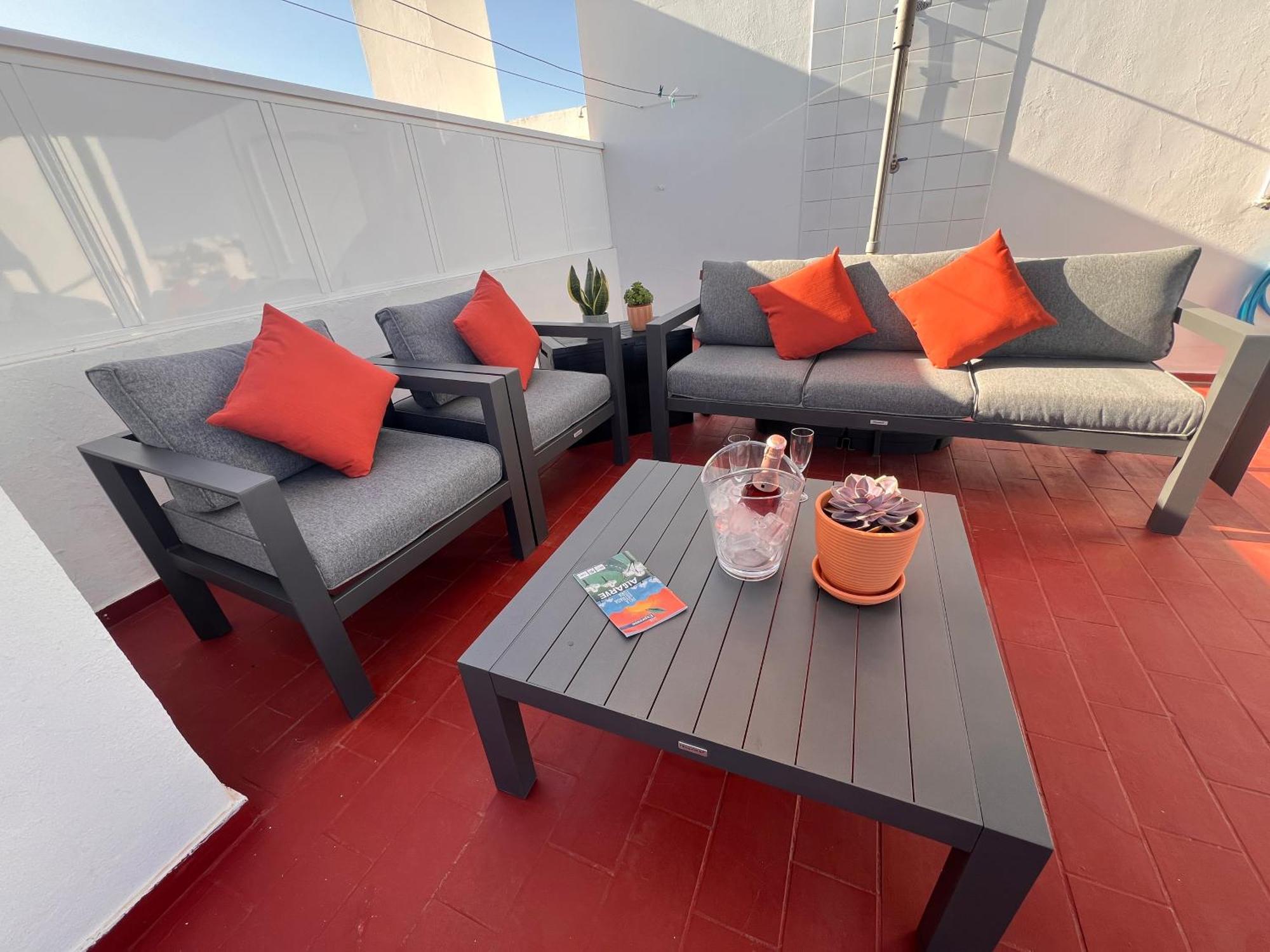 Green Apartment In Tavira Garden Ngoại thất bức ảnh
